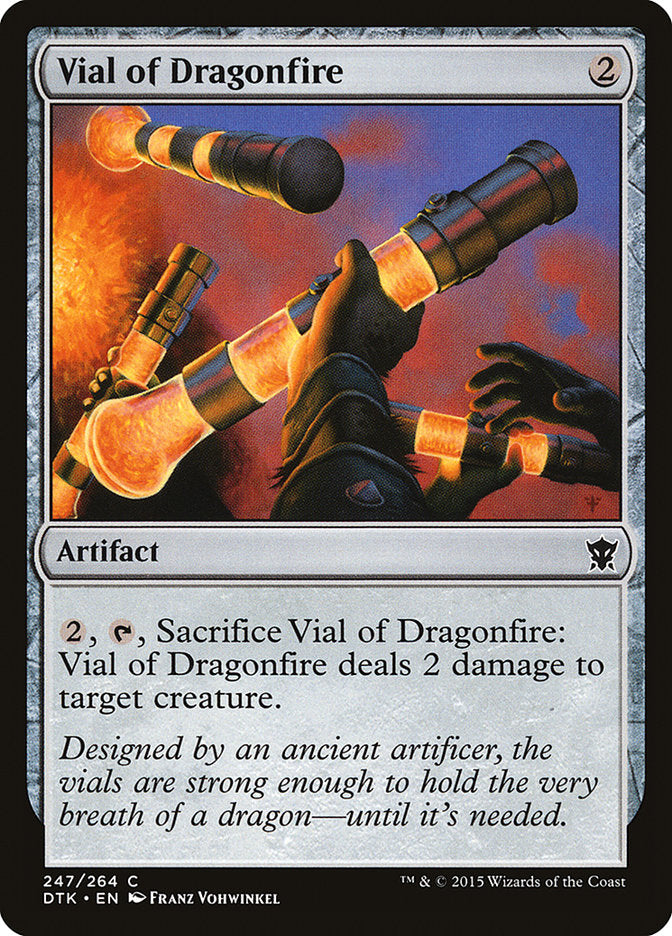 Vial of Dragonfire [Dragons of Tarkir] | Game Haven TX