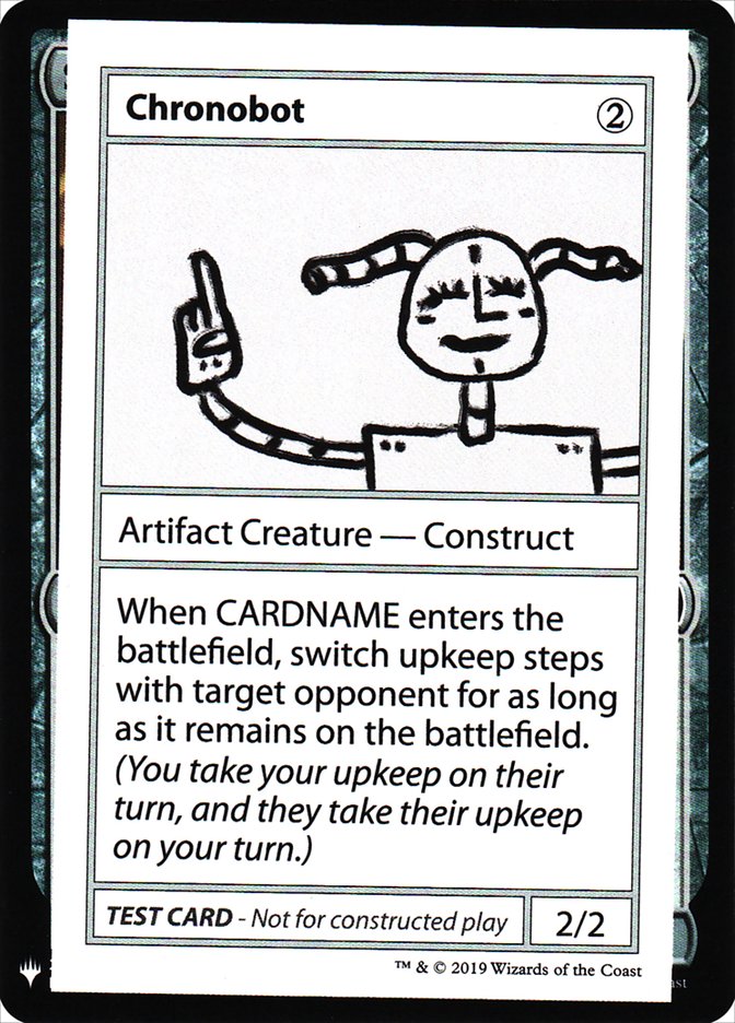 Chronobot [Mystery Booster Playtest Cards] | Game Haven TX