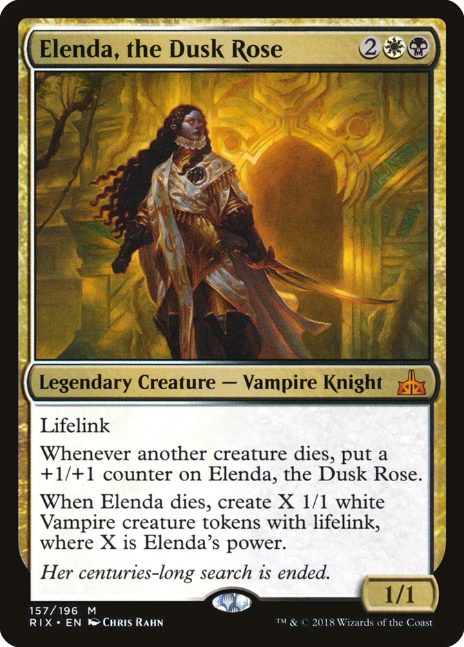 Elenda, the Dusk Rose [Rivals of Ixalan] | Game Haven TX