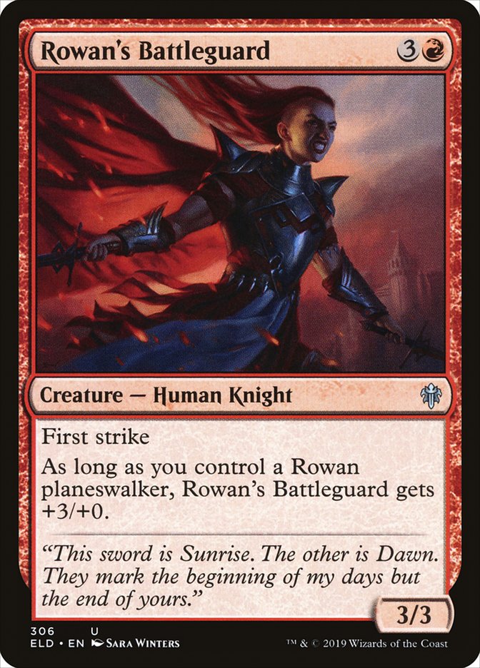 Rowan's Battleguard [Throne of Eldraine] | Game Haven TX