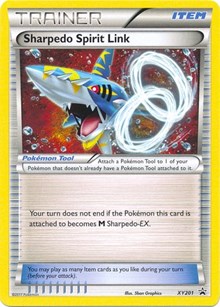 Sharpedo Spirit Link (XY201) [XY: Black Star Promos] | Game Haven TX