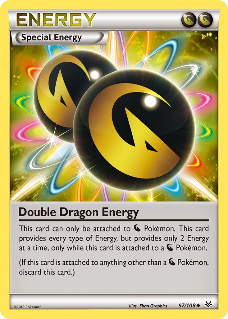 Double Dragon Energy (97/108) [XY: Roaring Skies] | Game Haven TX