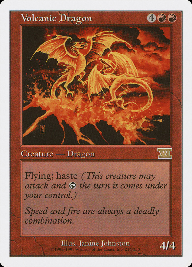 Volcanic Dragon [Classic Sixth Edition] | Game Haven TX
