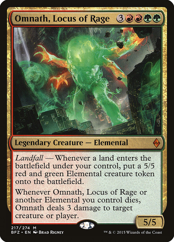 Omnath, Locus of Rage [Battle for Zendikar] | Game Haven TX