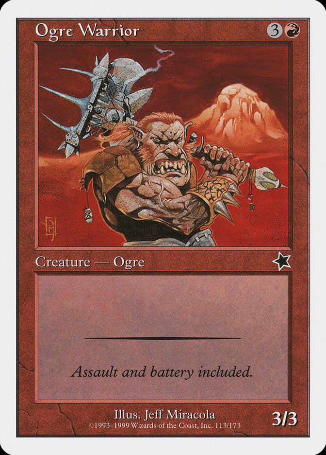 Ogre Warrior [Starter 1999] | Game Haven TX