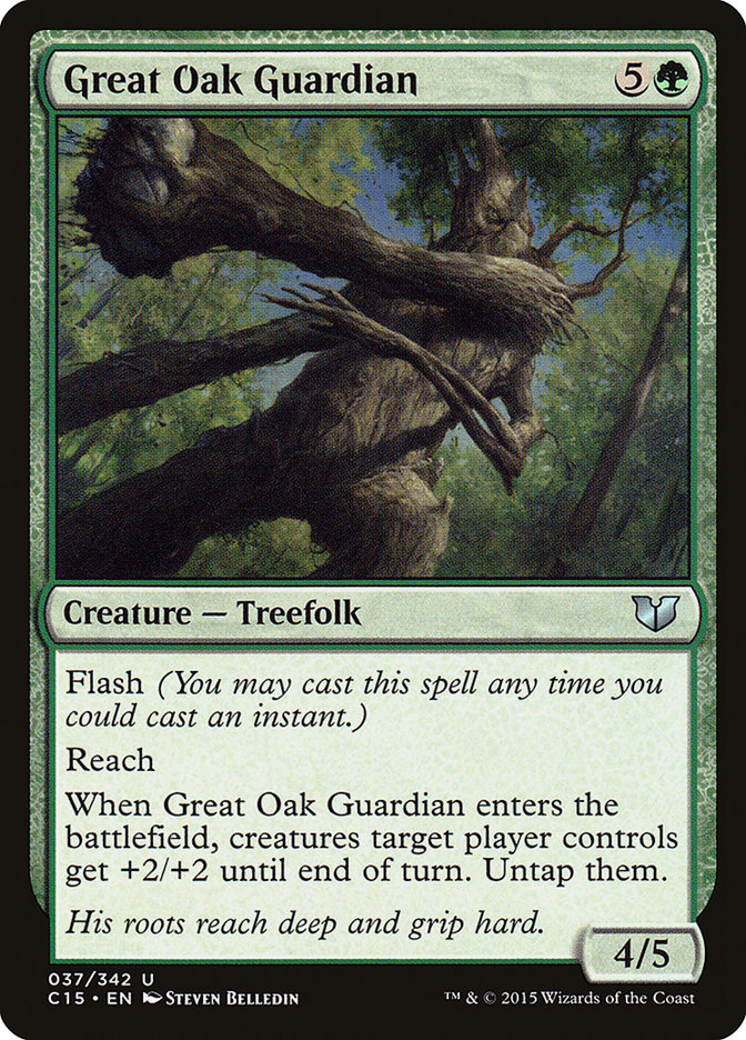 Great Oak Guardian [Commander 2015] | Game Haven TX