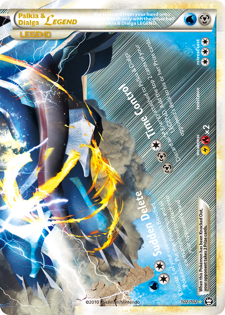 Palkia & Dialga LEGEND (102/102) [HeartGold & SoulSilver: Triumphant] | Game Haven TX