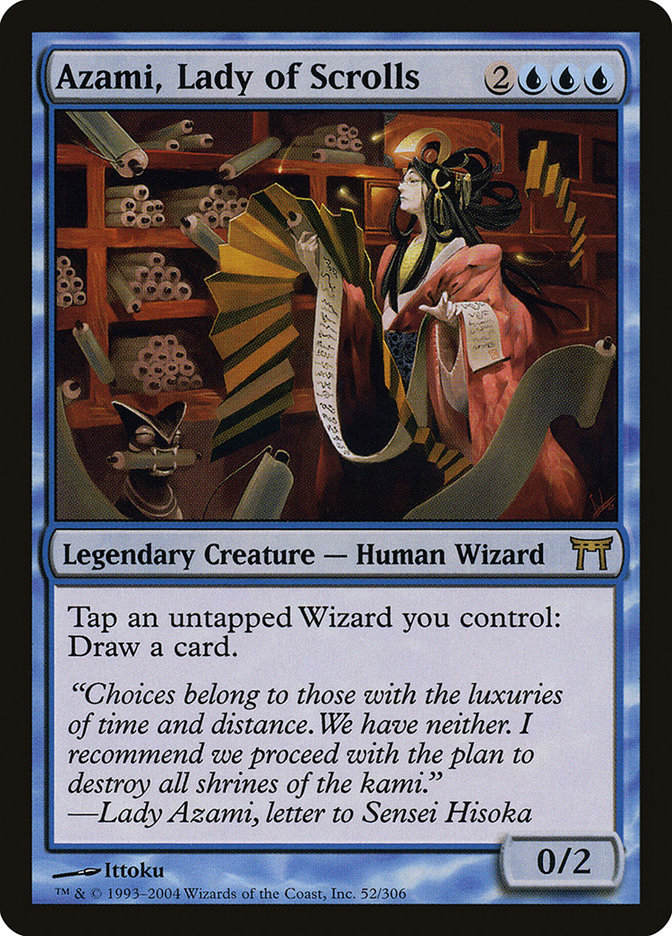 Azami, Lady of Scrolls [Champions of Kamigawa] | Game Haven TX