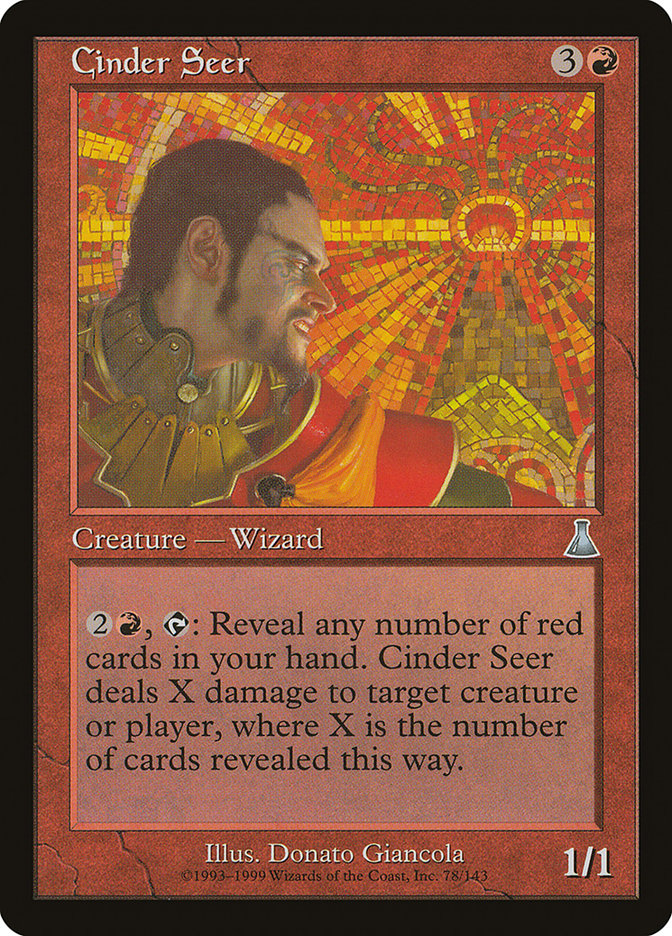 Cinder Seer [Urza's Destiny] | Game Haven TX