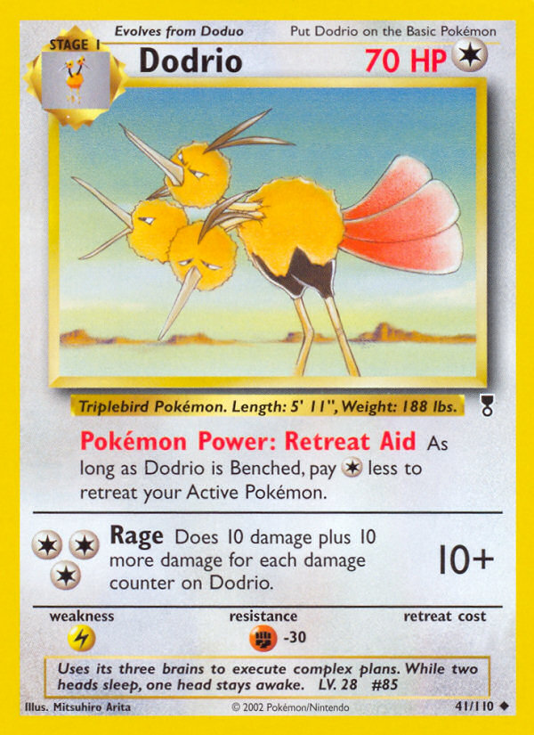 Dodrio (41/110) [Legendary Collection] | Game Haven TX