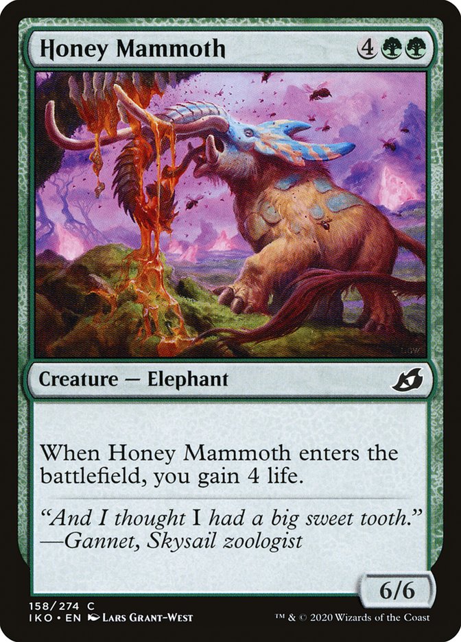 Honey Mammoth [Ikoria: Lair of Behemoths] | Game Haven TX