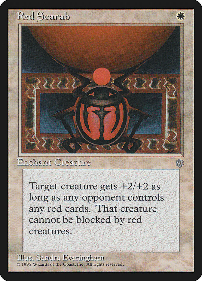 Red Scarab [Ice Age] | Game Haven TX