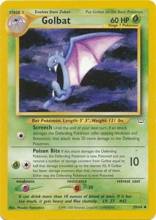 Golbat (29/64) [Neo Revelation Unlimited] | Game Haven TX