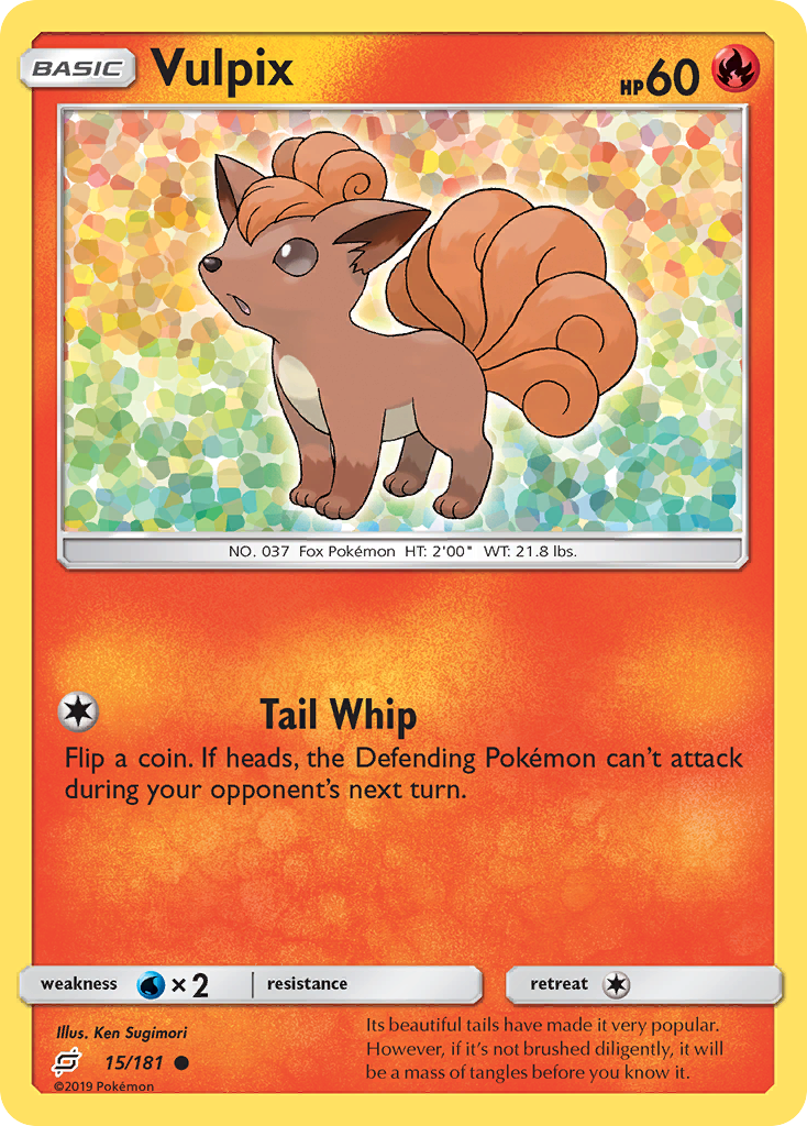 Vulpix (15/181) [Sun & Moon: Team Up] | Game Haven TX