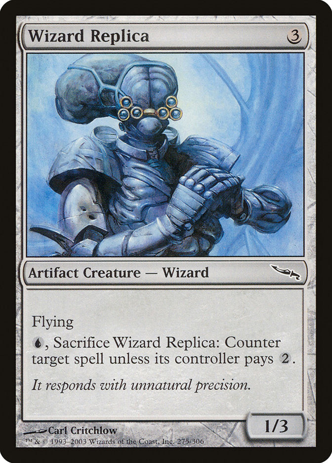 Wizard Replica [Mirrodin] | Game Haven TX