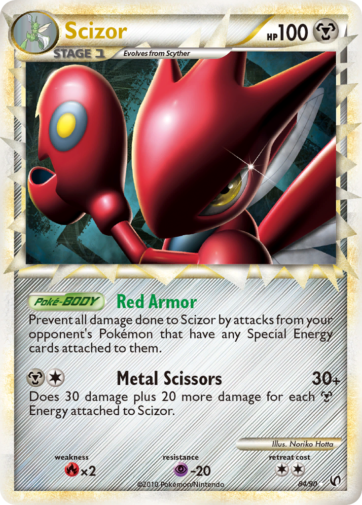 Scizor (84/90) [HeartGold & SoulSilver: Undaunted] | Game Haven TX