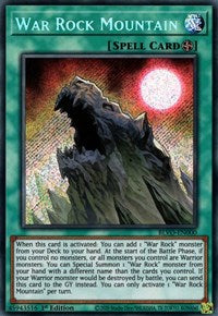 War Rock Mountain [BLVO-EN000] Secret Rare | Game Haven TX