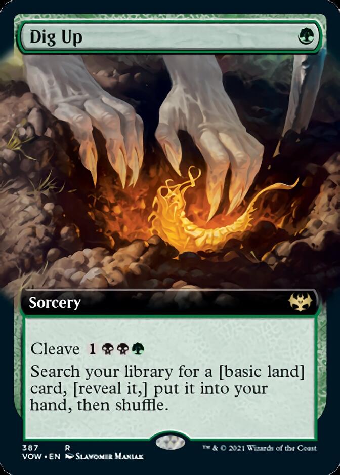 Dig Up (Extended) [Innistrad: Crimson Vow] | Game Haven TX