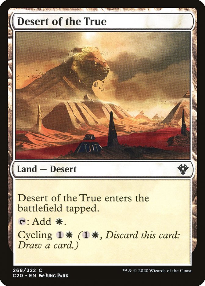 Desert of the True [Commander 2020] | Game Haven TX