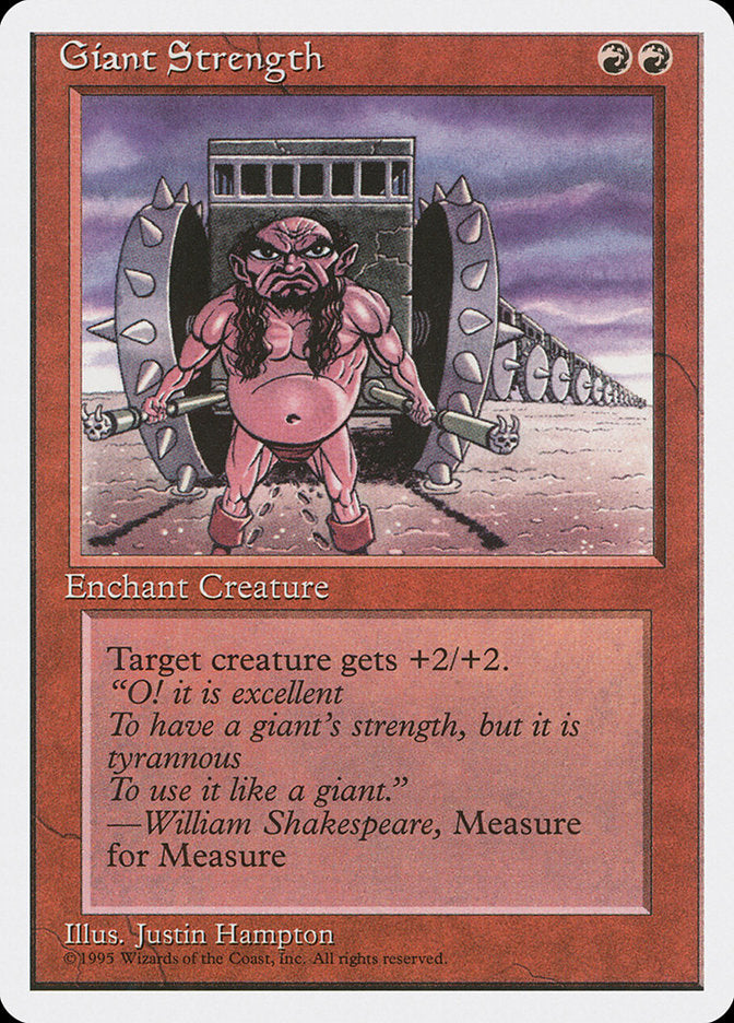Giant Strength [Fourth Edition] | Game Haven TX