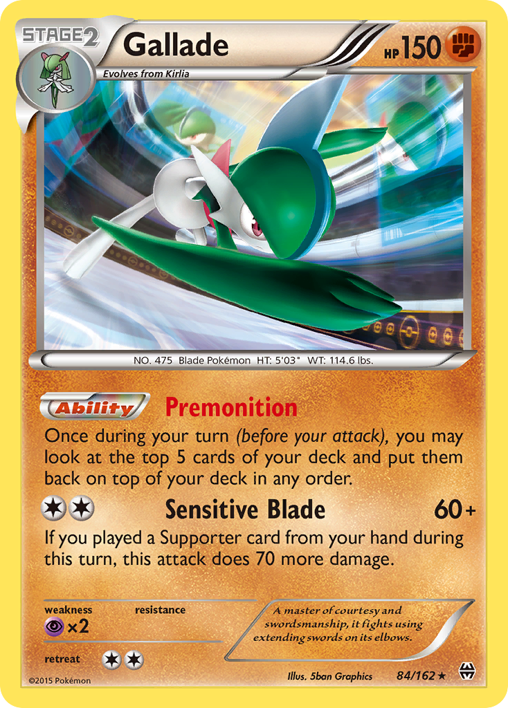 Gallade (84/162) [XY: BREAKthrough] | Game Haven TX