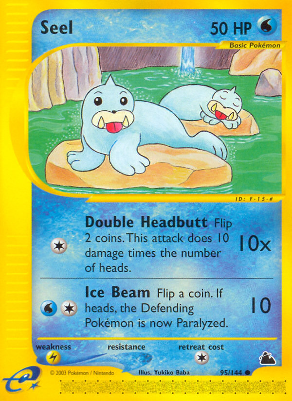 Seel (95/144) [Skyridge] | Game Haven TX
