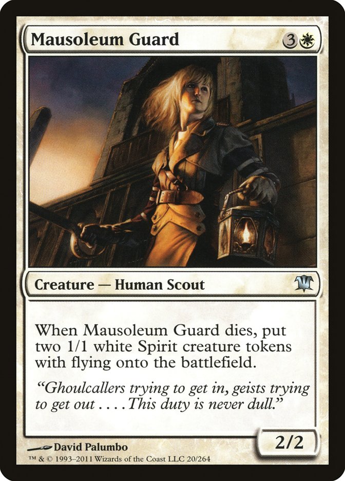 Mausoleum Guard [Innistrad] | Game Haven TX