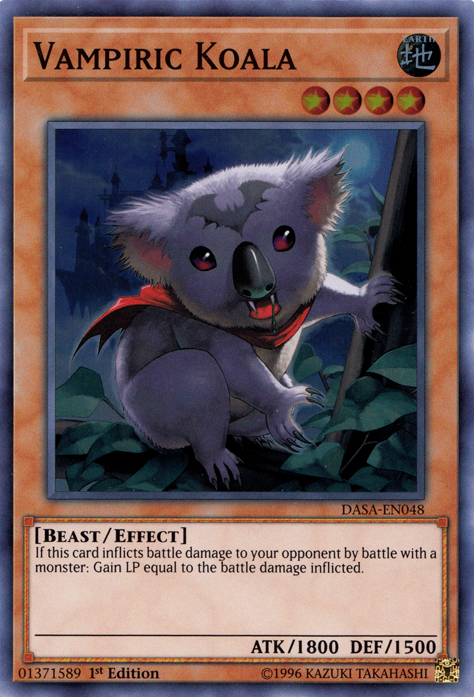 Vampiric Koala [DASA-EN048] Super Rare | Game Haven TX