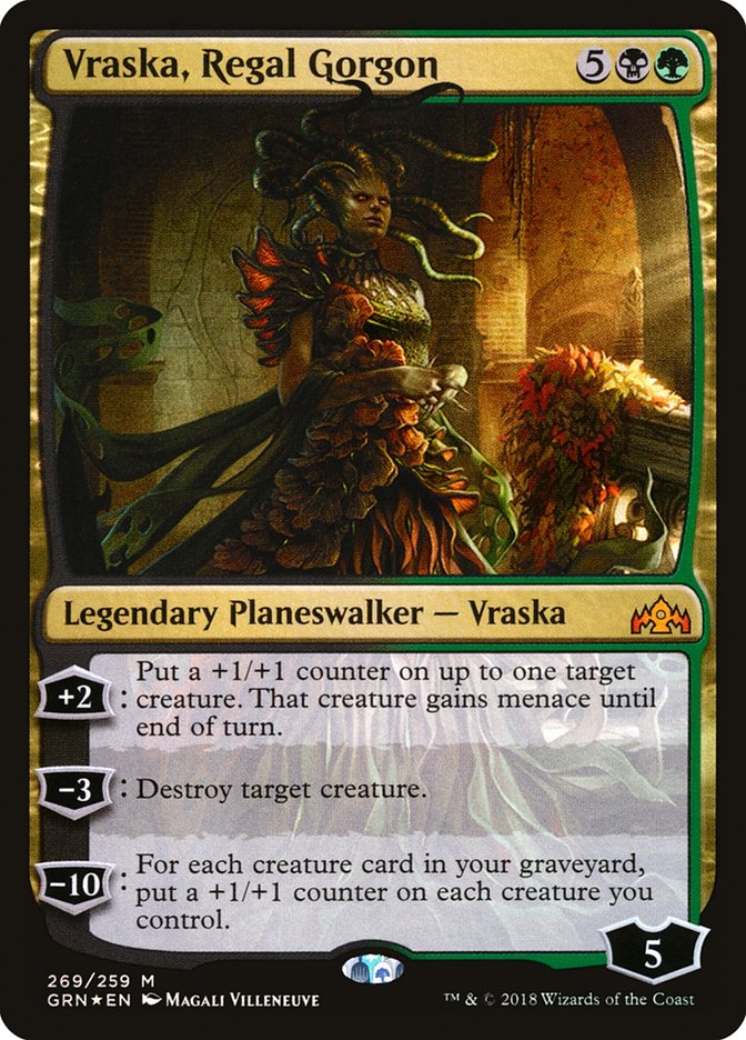 Vraska, Regal Gorgon [Guilds of Ravnica] | Game Haven TX