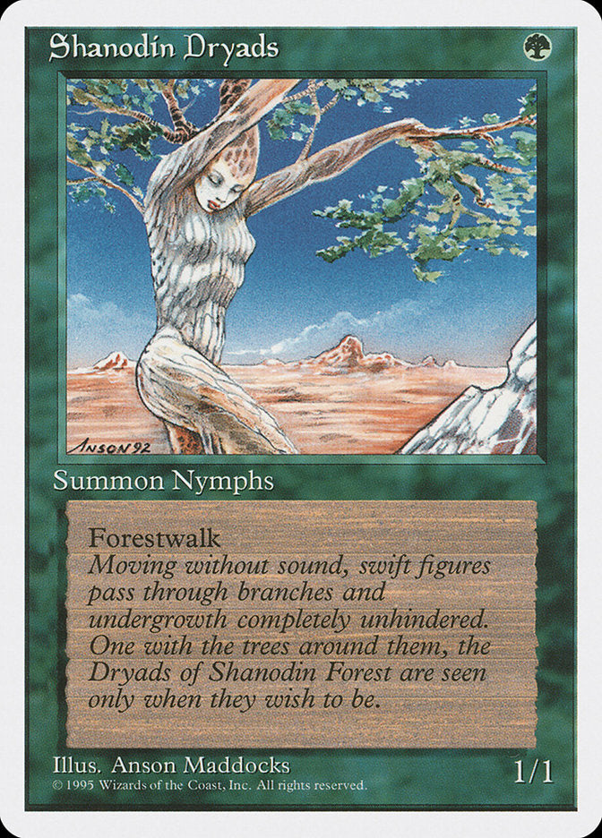 Shanodin Dryads [Fourth Edition] | Game Haven TX