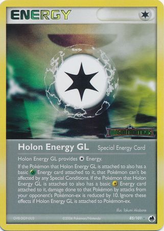 Holon Energy GL (85/101) (Stamped) [EX: Dragon Frontiers] | Game Haven TX