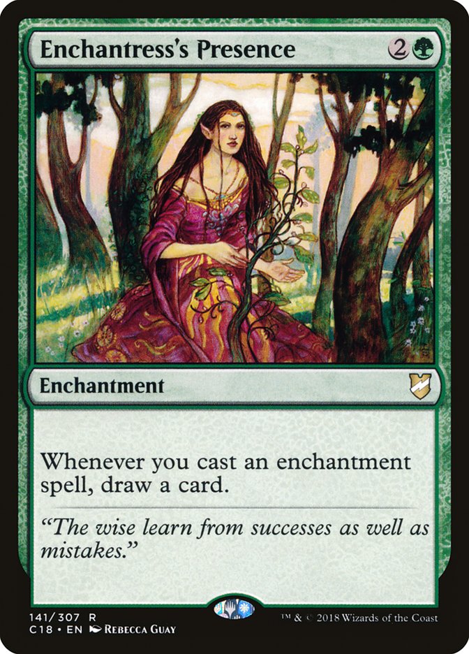 Enchantress's Presence [Commander 2018] | Game Haven TX