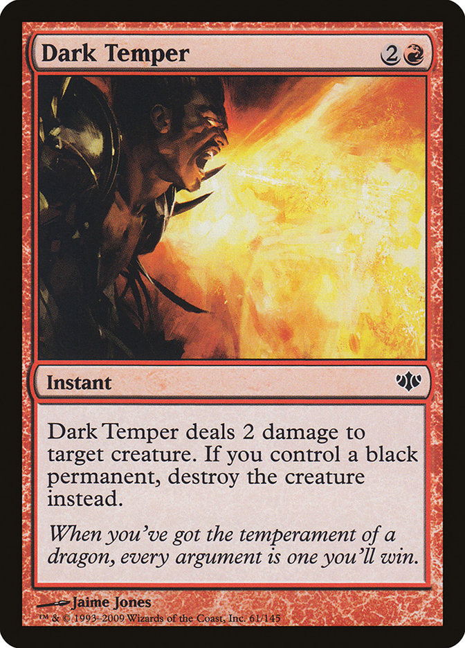 Dark Temper [Conflux] | Game Haven TX