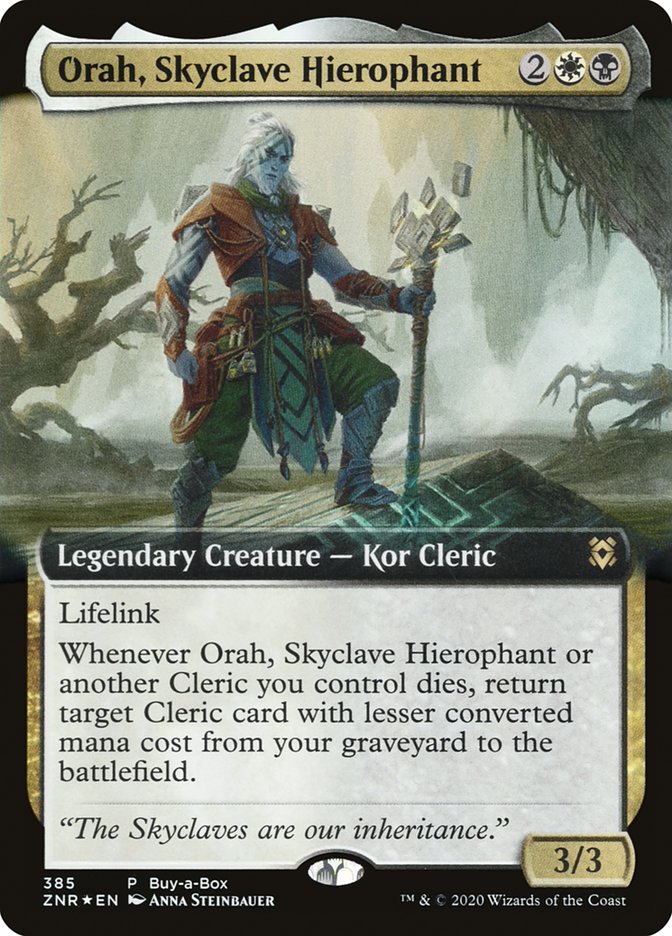 Orah, Skyclave Hierophant (Buy-a-Box) [Zendikar Rising] | Game Haven TX