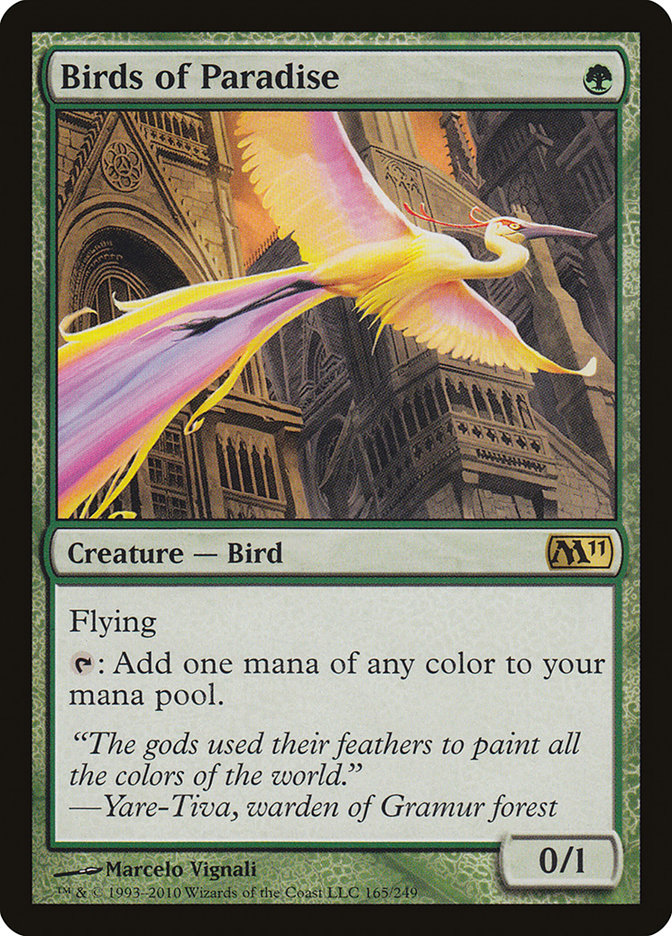 Birds of Paradise [Magic 2011] | Game Haven TX