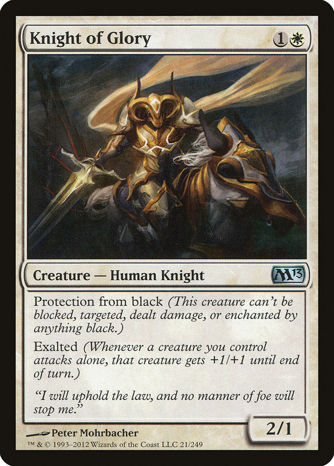 Knight of Glory [Magic 2013] | Game Haven TX