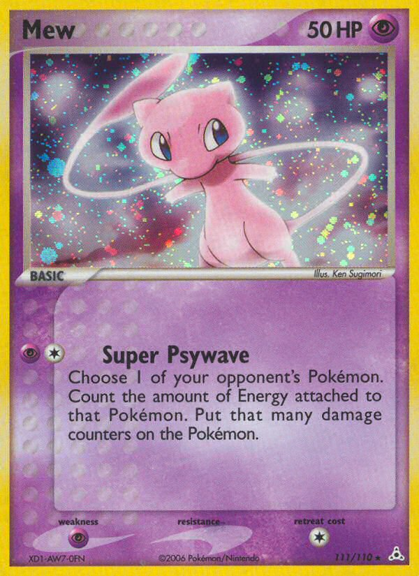 Mew (111/110) [EX: Holon Phantoms] | Game Haven TX
