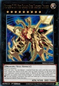Number C107: Neo Galaxy-Eyes Tachyon Dragon [MAGO-EN063] Rare | Game Haven TX