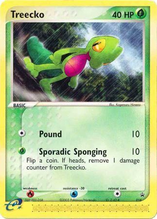 Treecko (016) (Non-Holo) [Nintendo: Black Star Promos] | Game Haven TX