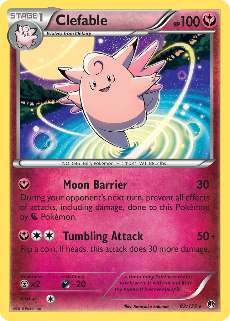 Clefable (82/122) [XY: BREAKpoint] | Game Haven TX