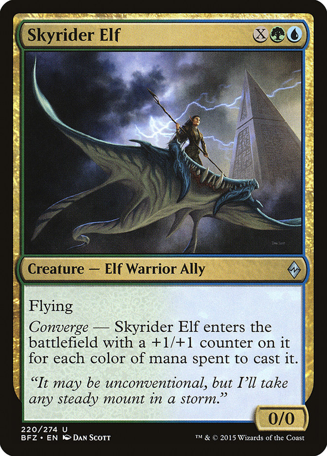 Skyrider Elf [Battle for Zendikar] | Game Haven TX