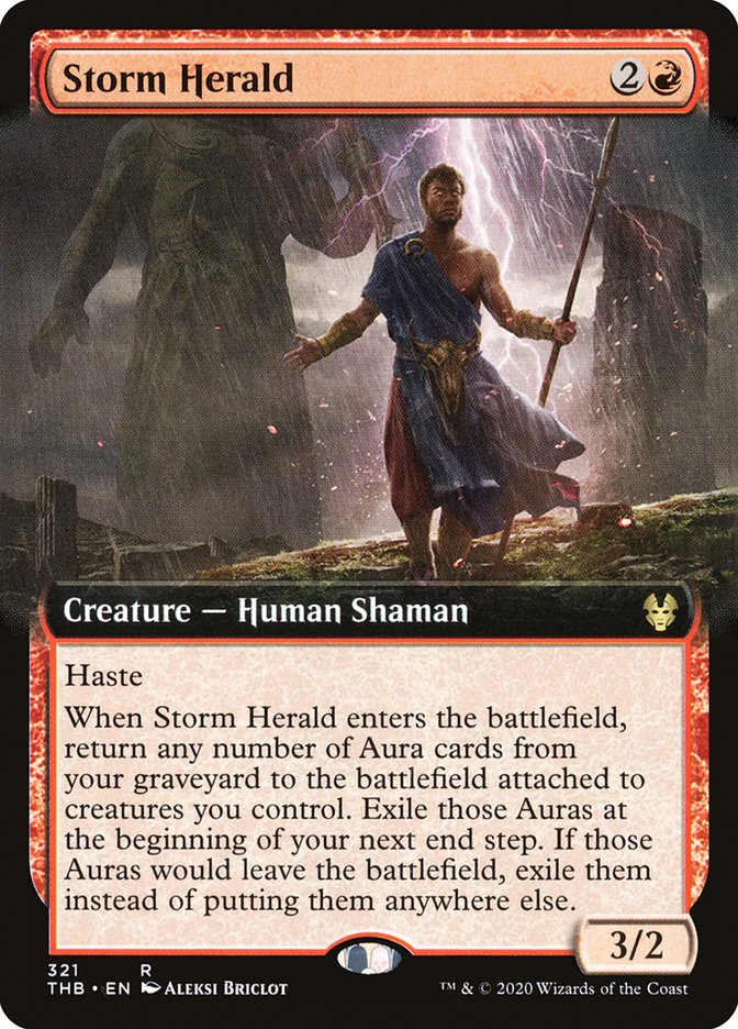 Storm Herald (Extended Art) [Theros Beyond Death] | Game Haven TX