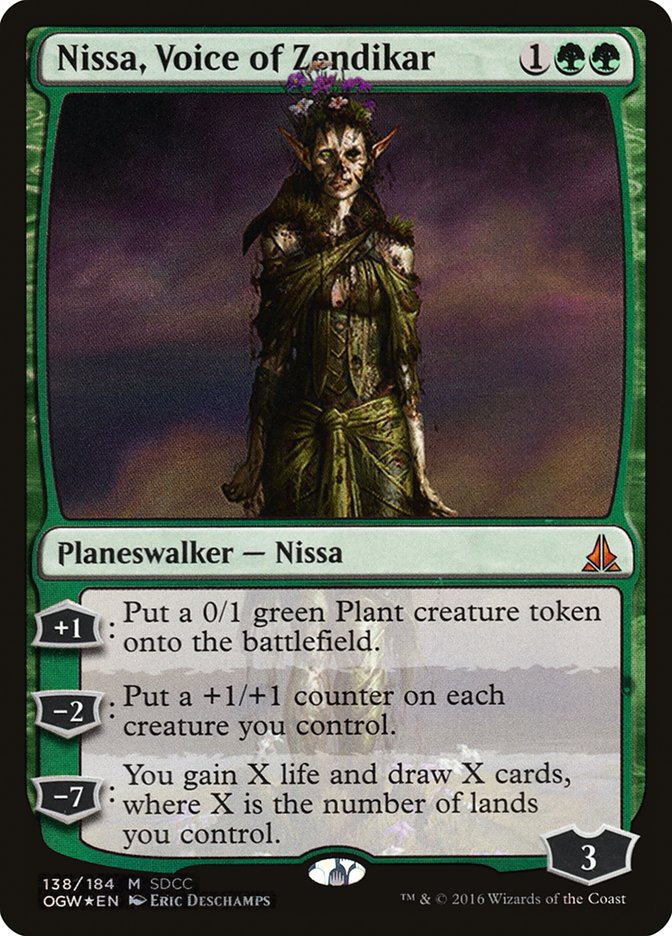 Nissa, Voice of Zendikar [San Diego Comic-Con 2016] | Game Haven TX