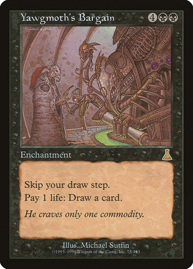 Yawgmoth's Bargain [Urza's Destiny] | Game Haven TX