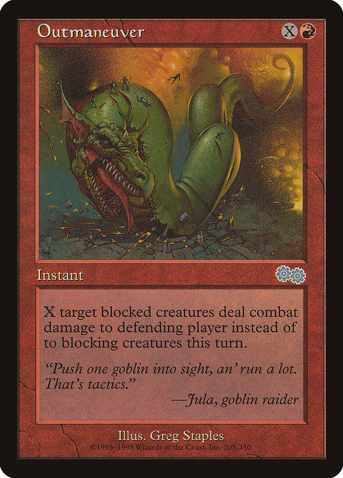 Outmaneuver [Urza's Saga] | Game Haven TX