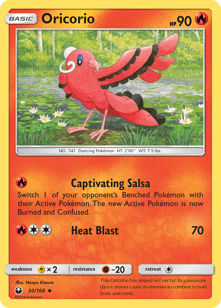 Oricorio (30/168) [Sun & Moon: Celestial Storm] | Game Haven TX
