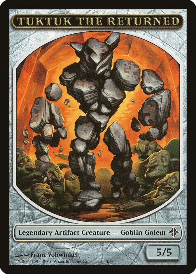 Tuktuk the Returned [Rise of the Eldrazi Tokens] | Game Haven TX