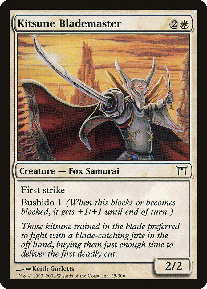 Kitsune Blademaster [Champions of Kamigawa] | Game Haven TX