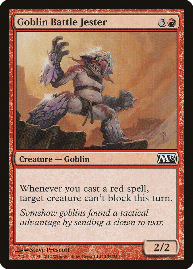 Goblin Battle Jester [Magic 2013] | Game Haven TX