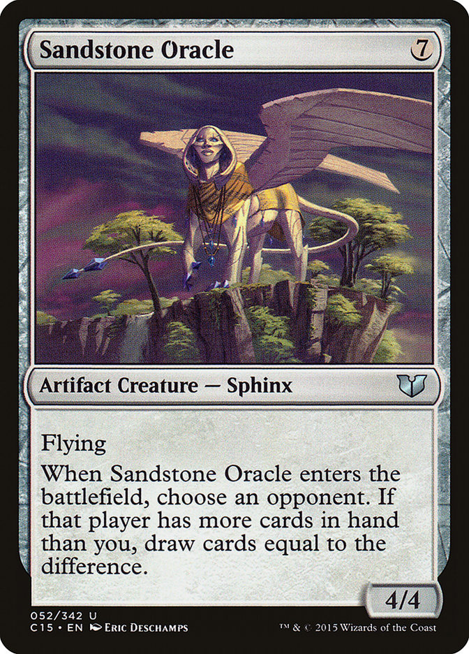 Sandstone Oracle [Commander 2015] | Game Haven TX